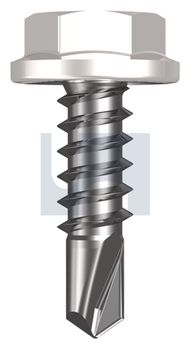METAL SDS FLANGED HEX HEAD CL4 DW MET FLG HX:10-16X 16 thumbnail 3