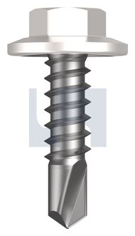 METAL SDS FLANGED HEX HEAD CL4 DW MET FLG HX:12-14X 20 thumbnail 3