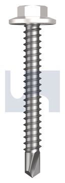 METAL SDS FLANGED HEX HEAD CL4 DW MET FLG HX:12-14X 45 thumbnail 3
