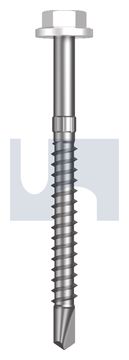 METAL SDS FLG HEX HEAD CL4 DW MET FLG HX S:14-10X 75 thumbnail 3