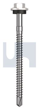 METAL SDS HEX HEAD + WASHER CL4 DW MET SEAL HX S:12-14X 75 thumbnail 3