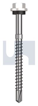 METAL SDS HEX HEAD + WASHER CL4 DW MET SEAL HX S:14-10X 75 thumbnail 3