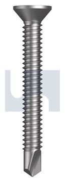 METAL SDS COUNTERSUNK ZYP DW MET CSK PH:10-24X 40 thumbnail 3