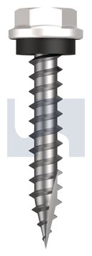 TYPE 17 HEX HEAD + WASHER CL4 DW T17 SEAL HX:10-12X 30 thumbnail 3