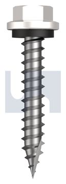 TYPE 17 HEX HEAD + WASHER CL4 DW T17 SEAL HX:14-10X 40 thumbnail 3