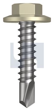 METAL SDS FLANGED HEX HEAD CL4 EH MET FLG HX:12-14X 25 thumbnail 3