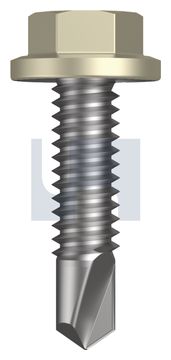 METAL SDS FLANGED HEX HEAD CL4 EH MET FLG HX:14-20X 25 thumbnail 3