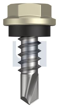 METAL SDS HEX HEAD + WASHER CL4 EH MET SEAL HX:10-16X 16 thumbnail 3