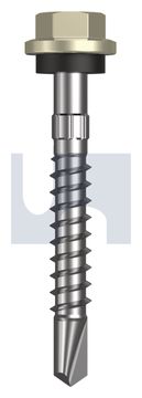 METAL SDS HEX HEAD + WASHER CL4 EH MET SEAL HX S:14-10X 50 thumbnail 3