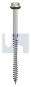 TYPE 17 HEX HEAD + WASHER CL4 EH T17 SEAL HX S:14-10X100 thumbnail 3