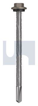 s500 SDS HEX HEAD + WASHER CL4 GU S500 SEAL HX:12-24X 85 thumbnail 3
