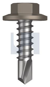 METAL SDS FLANGED HEX HEAD CL4 GU MET FLG HX:12-14X 20 thumbnail 3