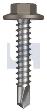 METAL SDS FLANGED HEX HEAD CL4 GU MET FLG HX:12-14X 30 thumbnail 3
