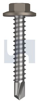 METAL SDS FLANGED HEX HEAD CL4 GU MET FLG HX:12-14X 35 thumbnail 3