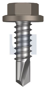 METAL SDS FLANGED HEX HEAD CL4 GU MET FLG HX:14-14X 22 thumbnail 3