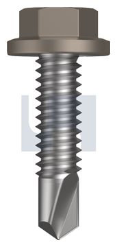 METAL SDS FLANGED HEX HEAD CL4 GU MET FLG HX:14-20X 25 thumbnail 3