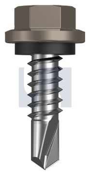 METAL SDS HEX HEAD + WASHER CL4 GU MET SEAL HX:14-14X 22 thumbnail 3