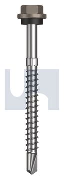 METAL SDS HEX HEAD + WASHER CL4 GU MET SEAL HX S:14-10X 75 thumbnail 3