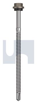 METAL SDS HEX HEAD + WASHER CL4 GU MET SEAL HX S:14-14X115 thumbnail 3