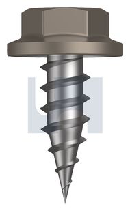 NEEDLE PT SDS FLANGED HEX CL4 GU NP FLG HX: 8-15X 12 thumbnail 3