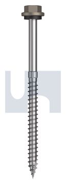 TYPE 17 HEX HEAD + WASHER CL4 GU T17 SEAL HX S:14-10X100 thumbnail 3