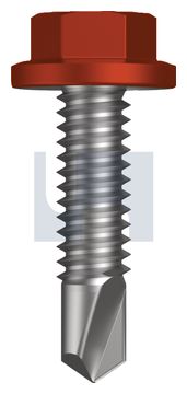 METAL SDS FLANGED HEX HEAD CL4 HE MET FLG HX:14-20X 25 thumbnail 3