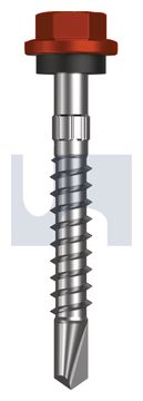 METAL SDS HEX HEAD + WASHER CL4 HE MET SEAL HX S:14-10X 50 thumbnail 3