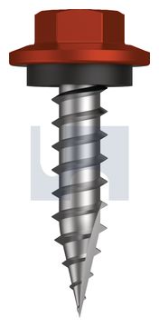 TYPE 17 HEX HEAD + WASHER CL4 HE T17 SEAL HX:12-11X 25 thumbnail 3