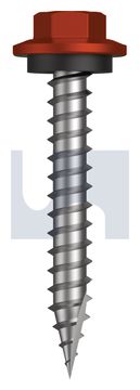 TYPE 17 HEX HEAD + WASHER CL4 HE T17 SEAL HX:12-11X 40 thumbnail 3