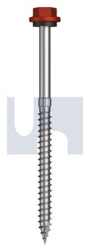TYPE 17 HEX HEAD + WASHER CL4 HE T17 SEAL HX S:14-10X100 thumbnail 3