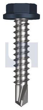 METAL SDS FLANGED HEX HEAD CL4 IS MET FLG HX:10-16X 25 thumbnail 3