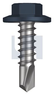 METAL SDS FLANGED HEX HEAD CL4 IS MET FLG HX:12-14X 20 thumbnail 3