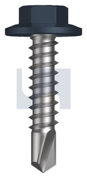 METAL SDS FLANGED HEX HEAD CL4 IS MET FLG HX:12-14X 25 thumbnail 3