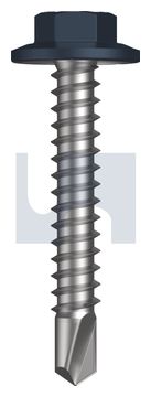 METAL SDS FLANGED HEX HEAD CL4 IS MET FLG HX:12-14X 35 thumbnail 3