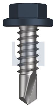 METAL SDS FLANGED HEX HEAD CL4 IS MET FLG HX:14-14X 22 thumbnail 3