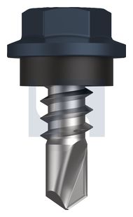METAL SDS HEX HEAD + WASHER CL4 IS MET SEAL HX: 8-18X 12 thumbnail 3