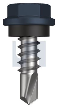 METAL SDS HEX HEAD + WASHER CL4 IS MET SEAL HX:10-16X 16 thumbnail 3