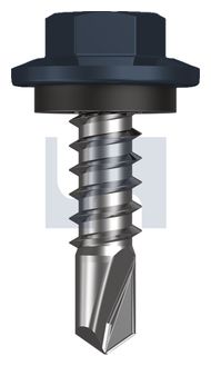 METAL SDS HEX HEAD + WASHER CL4 IS MET SEAL HX:12-14X 20 thumbnail 3