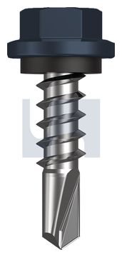 METAL SDS HEX HEAD + WASHER CL4 IS MET SEAL HX:14-10X 25 thumbnail 3