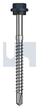 METAL SDS HEX HEAD + WASHER CL4 IS MET SEAL HX S:14-10X 75 thumbnail 3