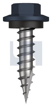 TYPE 17 HEX HEAD + WASHER CL4 IS T17 SEAL HX:12-11X 25 thumbnail 3