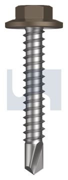 METAL SDS FLANGED HEX HEAD CL3 JA MET FLG HX:12-14X 35 thumbnail 3