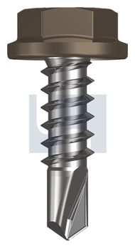 METAL SDS FLANGED HEX HEAD CL4 JA MET FLG HX:10-16X 16 thumbnail 3