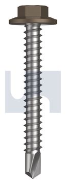 METAL SDS FLANGED HEX HEAD CL4 JA MET FLG HX:12-14X 45 thumbnail 3