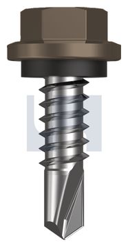 METAL SDS HEX HEAD + WASHER CL4 JA MET SEAL HX:14-14X 22 thumbnail 3