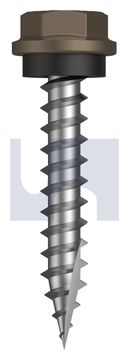 TYPE 17 HEX HEAD + WASHER CL4 JA T17 SEAL HX:10-12X 30 thumbnail 3