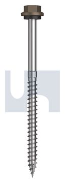 TYPE 17 HEX HEAD + WASHER CL4 JA T17 SEAL HX S:14-10X100 thumbnail 3