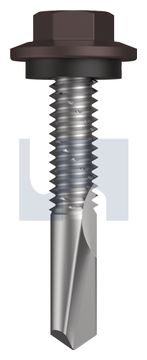 s500 SDS HEX HEAD + WASHER CL4 LO S500 SEAL HX:12-24X 32 thumbnail 3