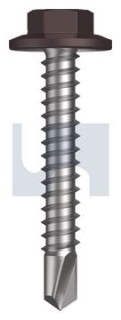 METAL SDS FLANGED HEX HEAD CL3 LO MET FLG HX:12-14X 35 thumbnail 3