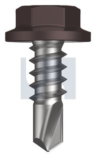 METAL SDS FLANGED HEX HEAD CL4 LO MET FLG HX: 8-18X 12 thumbnail 3